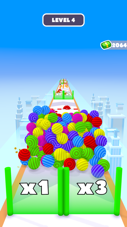 Many Balls Run游戏截图