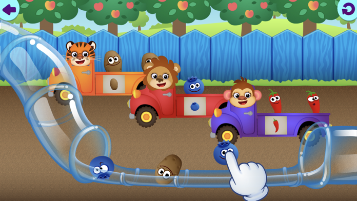 儿童游戏2:婴幼儿早教育和宝宝益智游戏少儿拼图3岁-6游戏截图