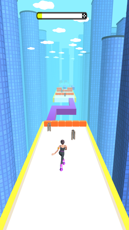 Stacky Heels - Track Runner 3D游戏截图