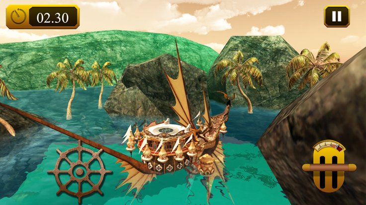 蒸汽朋克船停泊及河流责任模拟器游戏截图