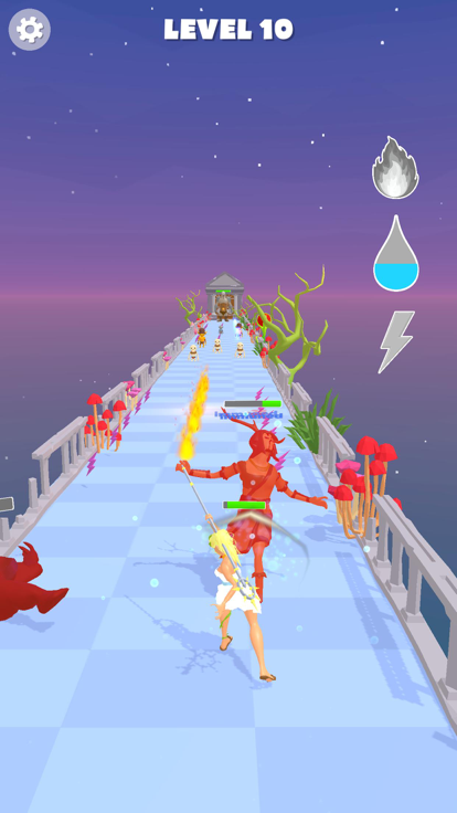 Elemental Run 3D!游戏截图