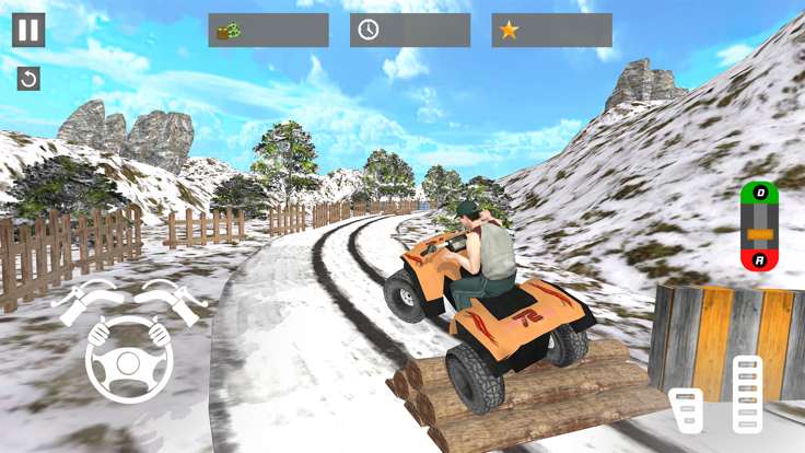 Offroad Mountain ATV Truck 3D游戏截图
