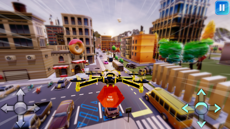Drone:Food Delivery游戏截图