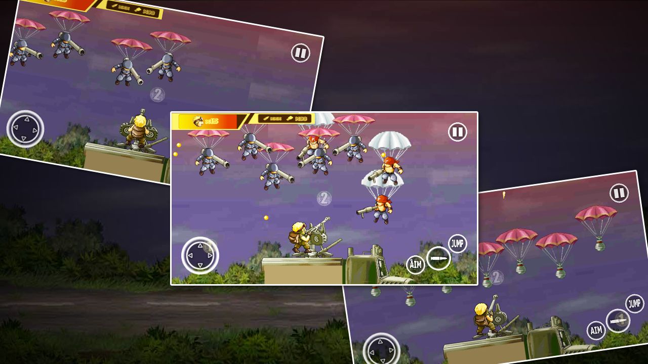 Screenshot of Soldiers Rambo 3 - Sky Mission