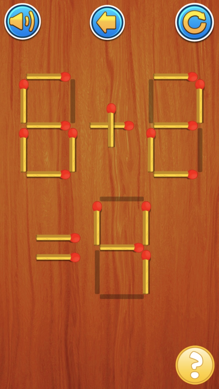 移动火柴棍游戏截图