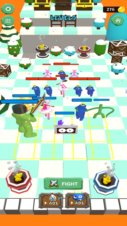 Merge Monster Blue Evolution游戏截图