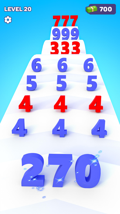 Number Run & Merge Master Game游戏截图