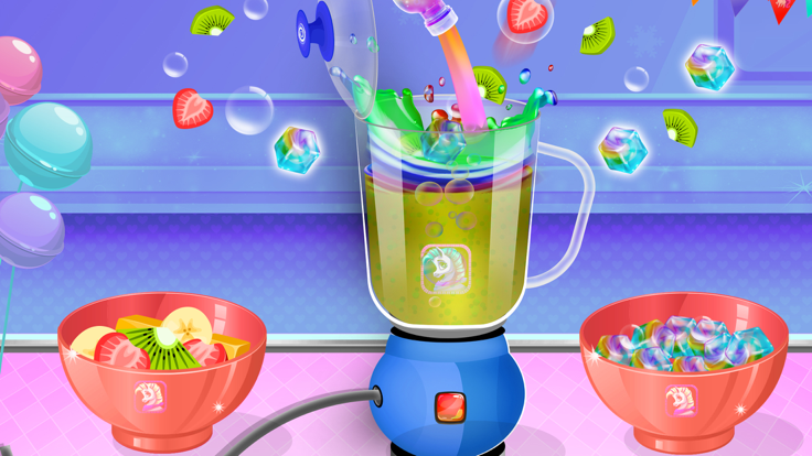 冷冻独角兽雪泥机游戏截图