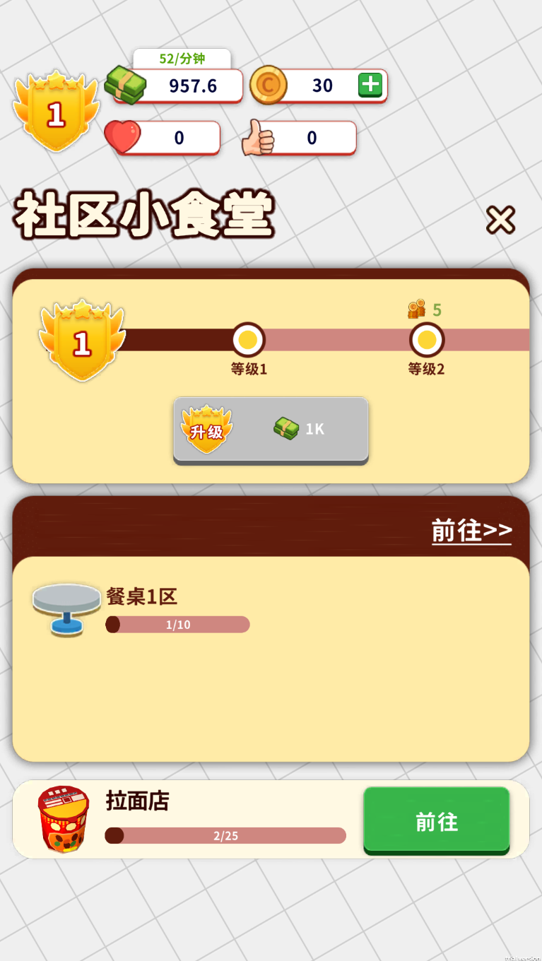 小食堂游戏截图