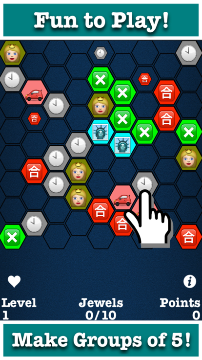 Hex Jewels™游戏截图