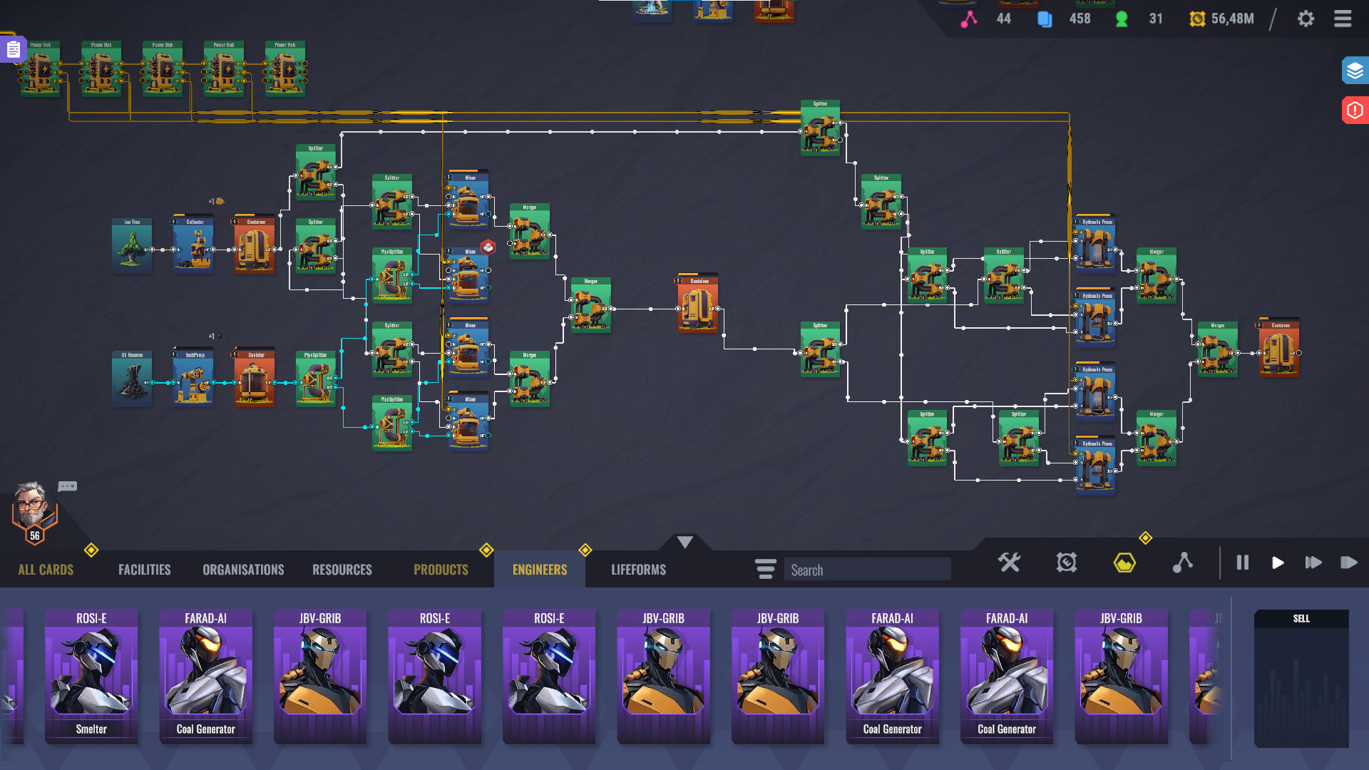 卡牌工厂游戏截图