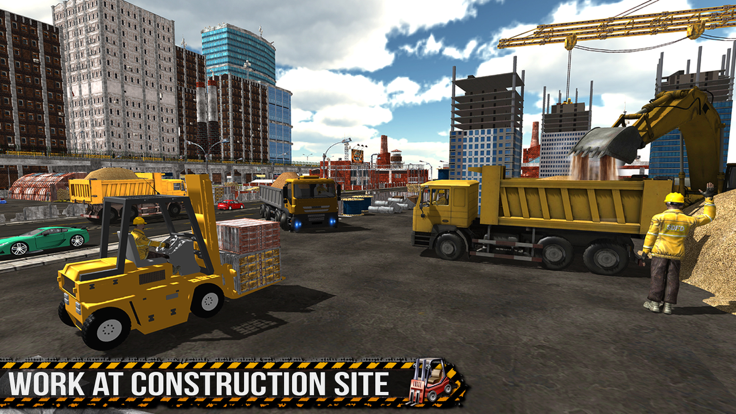 City construction 2016 Pro - Mall Builder游戏截图