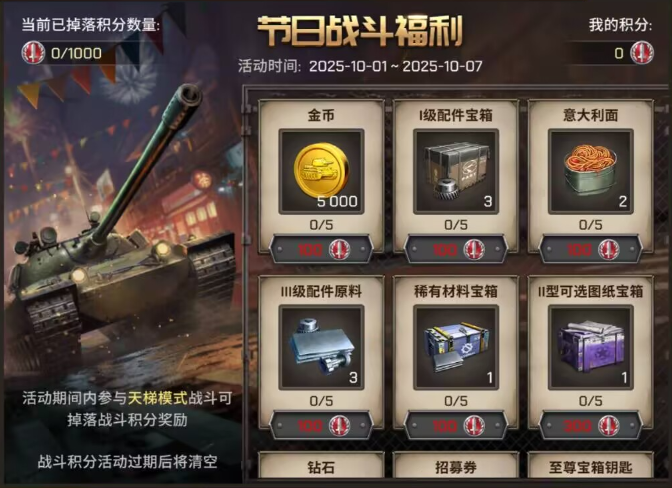 国庆战斗福利