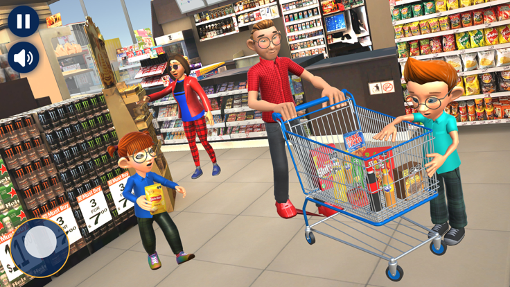 虚拟爸爸妈妈游戏模拟人生游戏截图