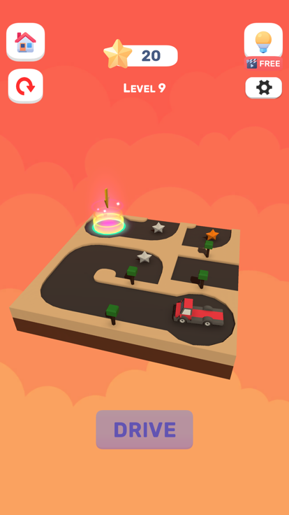 Road puzzle - Make my way游戏截图