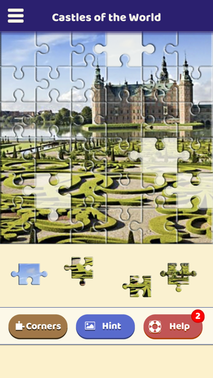 Castles of the World Puzzle游戏截图