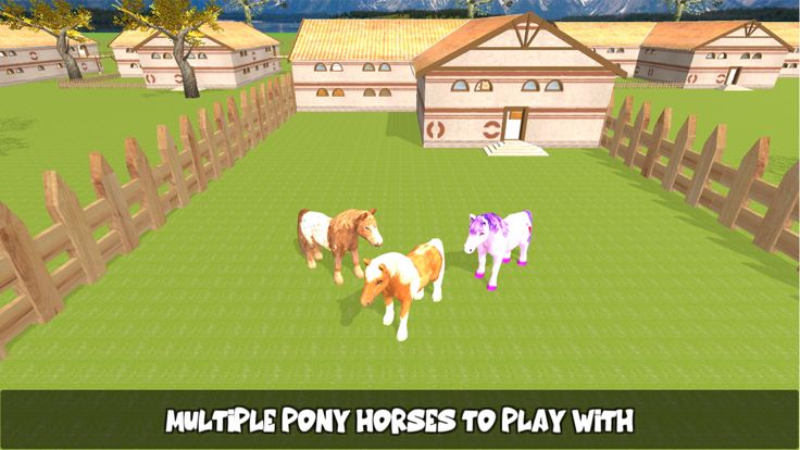 Pony Horse Maze Run游戏截图