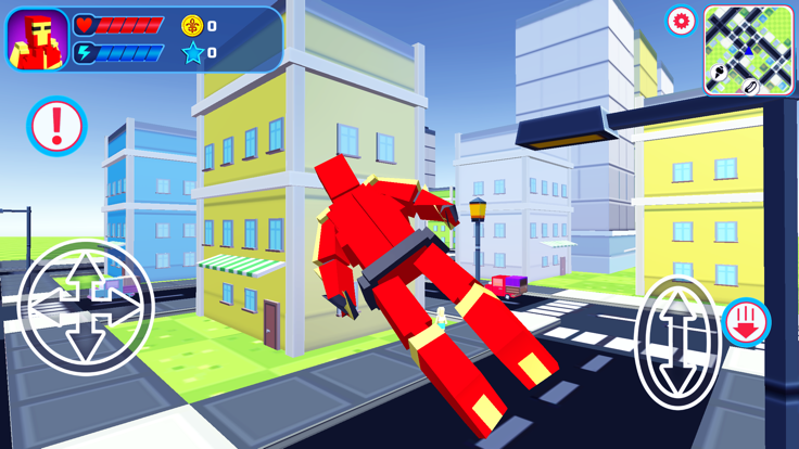Craft Superhero rope Injustice游戏截图