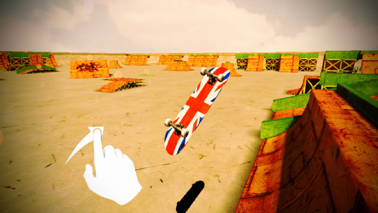 滑板滑板公园免费游戏3D游戏截图