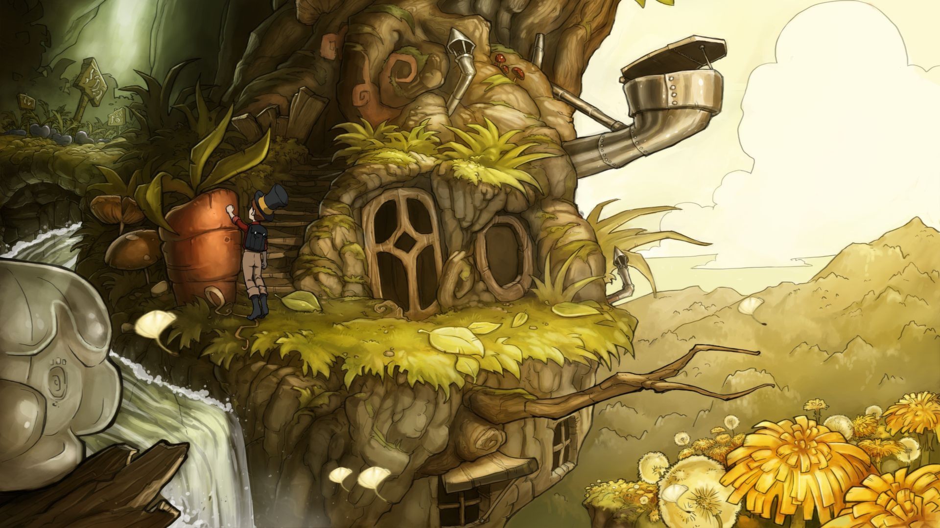 The Night of the Rabbit游戏截图