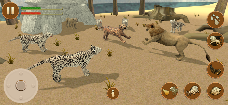 Jungle King : Animal Hunting游戏截图