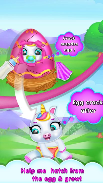 Unicorn Baby Care - Baby Phone游戏截图