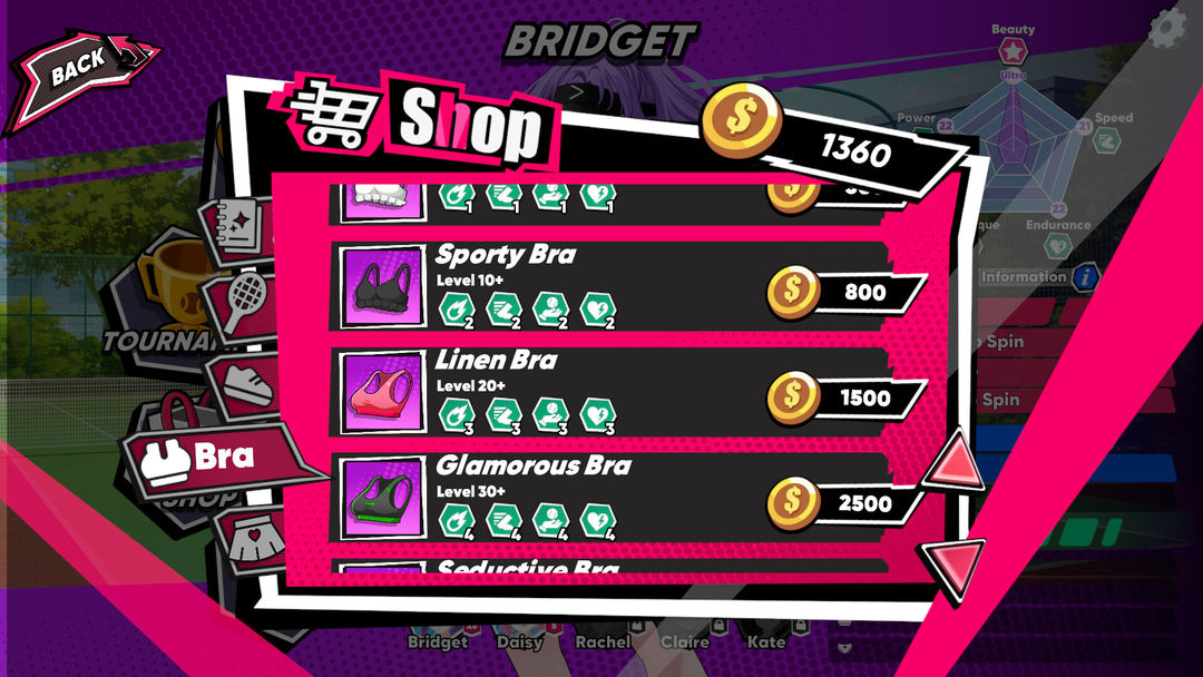 网球天使游戏截图