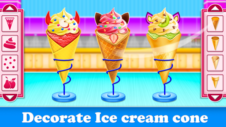 Ice cream Cone & Cupcake Game游戏截图