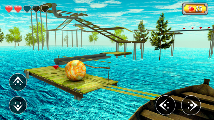 滚球平衡器 3D游戏截图