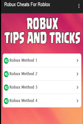 Robux Cheats For Roblox Android Download Taptap - gamingcheats com roblox