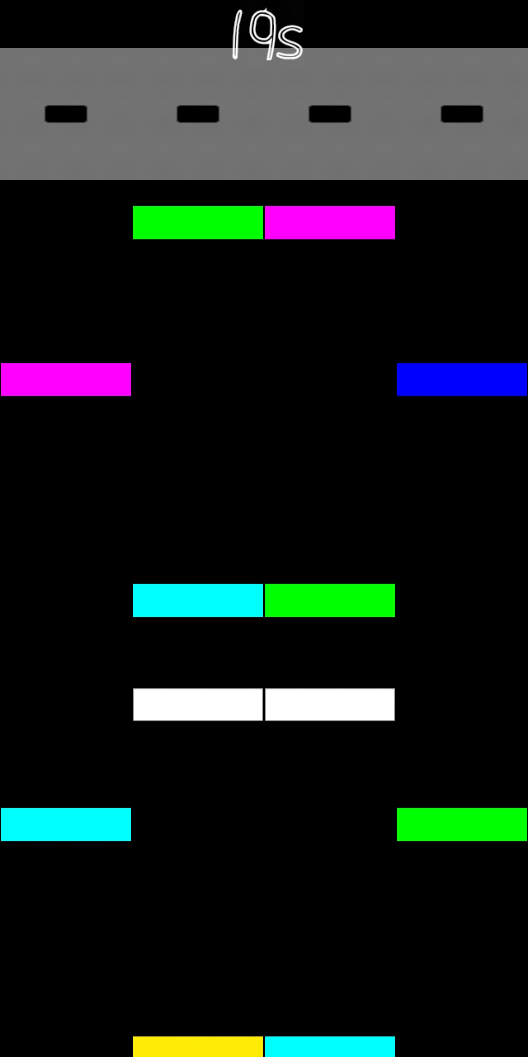 躲避方块游戏截图