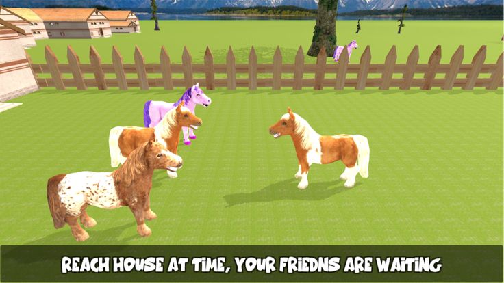 Pony Horse Maze Run游戏截图