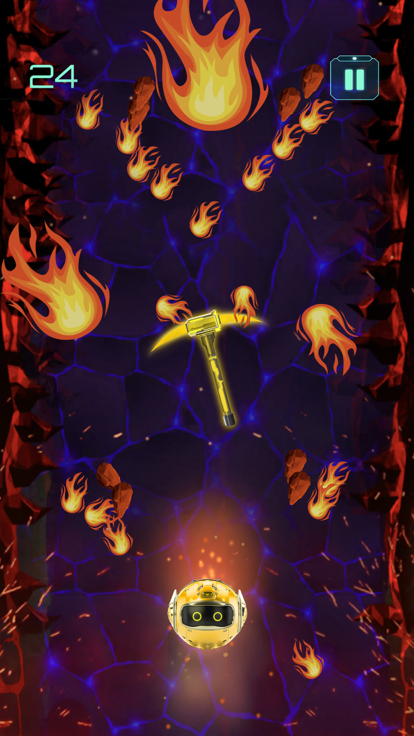 Miner Bots Survival Run Games游戏截图