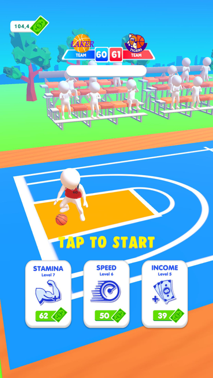 Basketball Court Player游戏截图