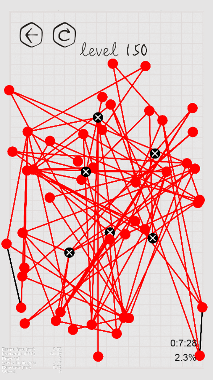 不交叉游戏截图