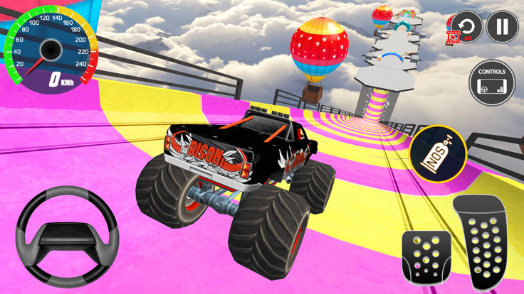 Monster Truck Stunts Racer游戏截图