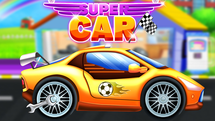 Car Shop Games - Kids Car Wash游戏截图