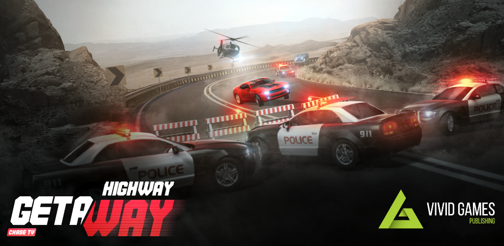 Highway Getaway - 警方 赛车游戏游戏截图