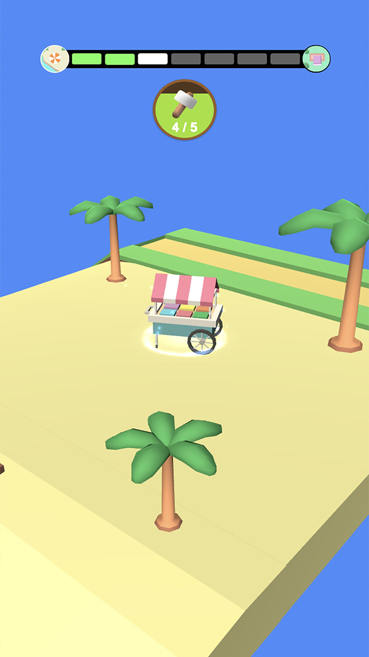 旋转跳一跳游戏截图