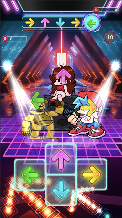 Music dance FNF - Full Week .游戏截图