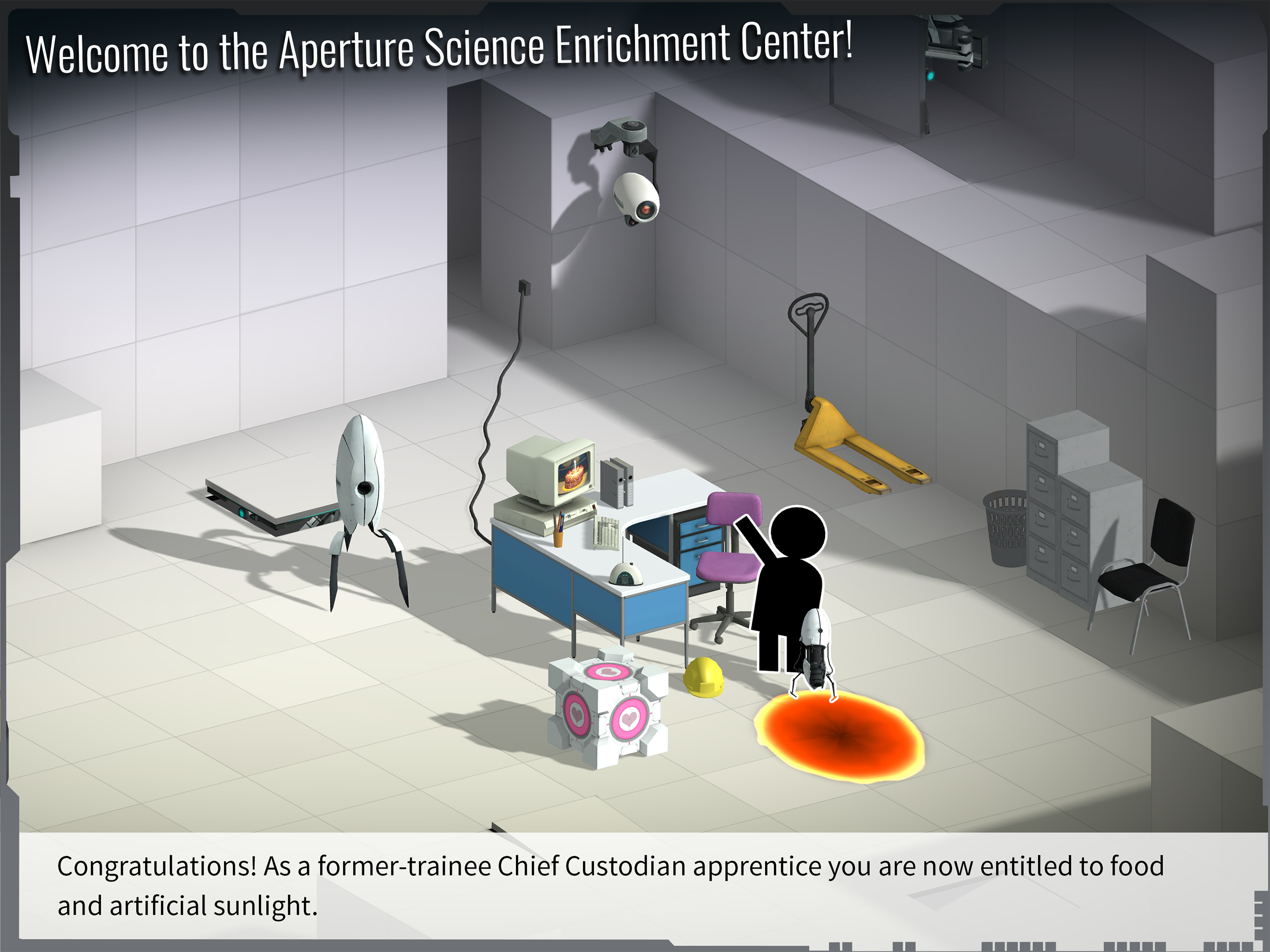 桥梁工程师：传送门（Bridge Constructor: Portal）截图