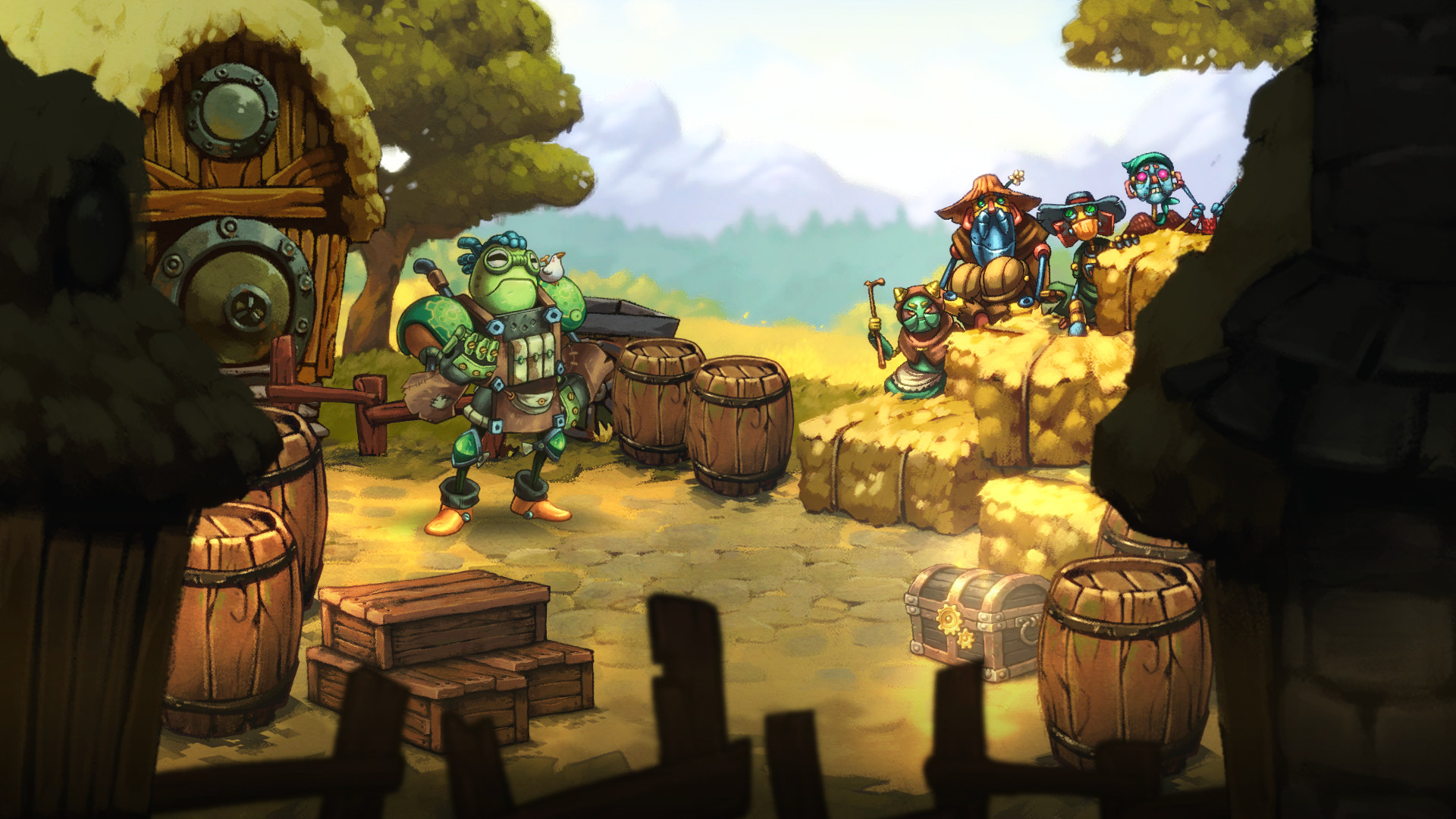 SteamWorld Quest: Hand of Gilgamech游戏截图