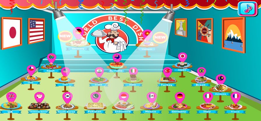 全球最佳食谱游戏截图