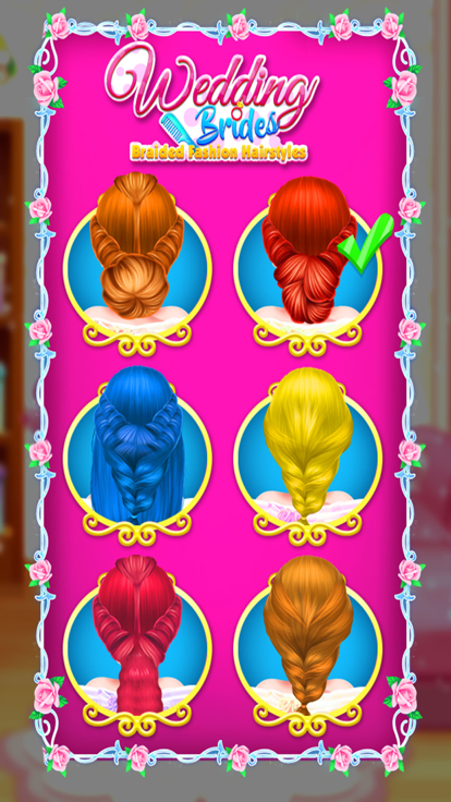 Wedding Brides Braided Fashion游戏截图