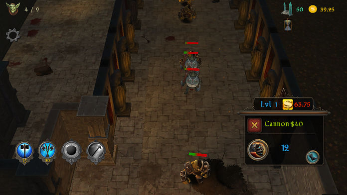 怪兽堡城(升级版）游戏截图