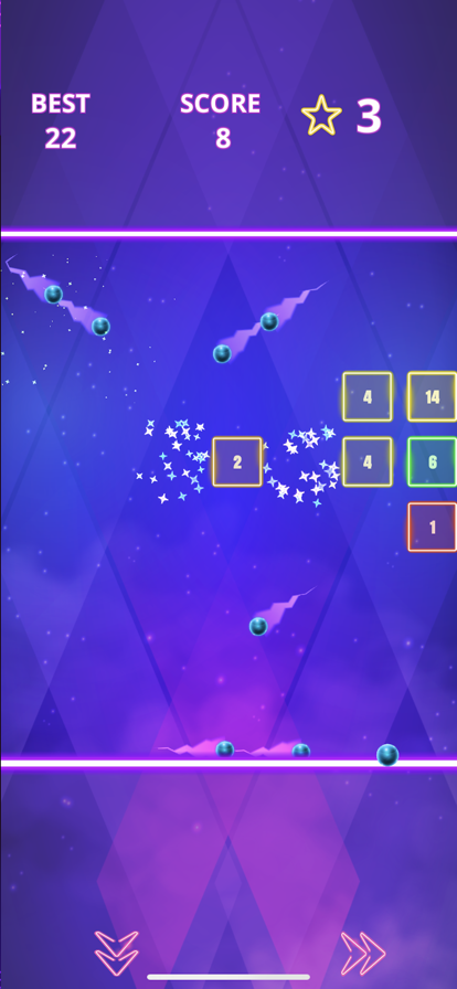 Dancing Line Bounce Ballz游戏截图