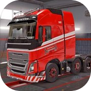 卡车模拟器游戏 : 艰难的道路 - Truck Sim 21