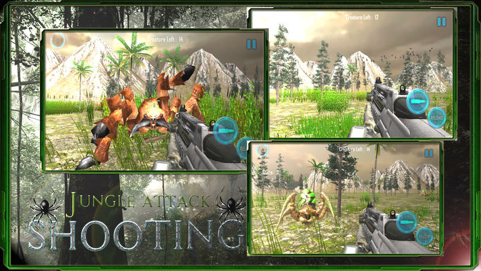 Jungle Attack Shooting Pro游戏截图