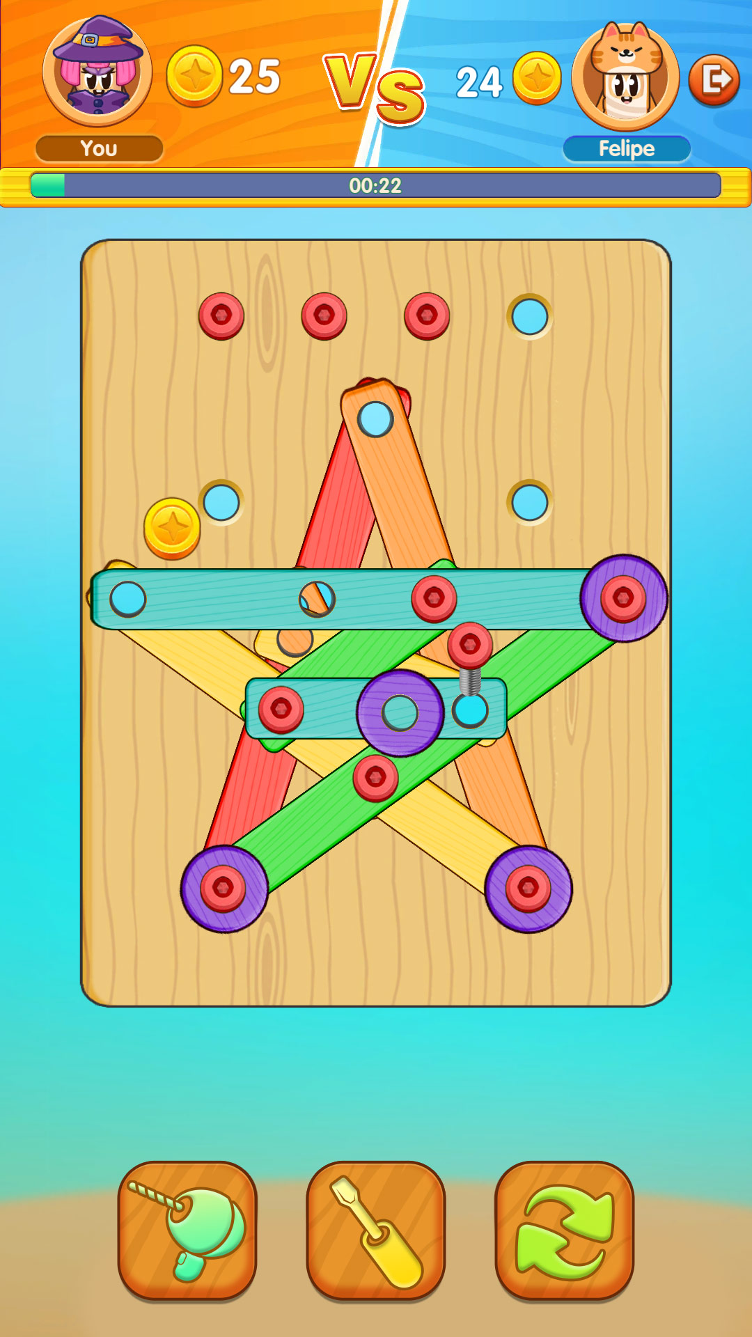 打螺丝游戏截图