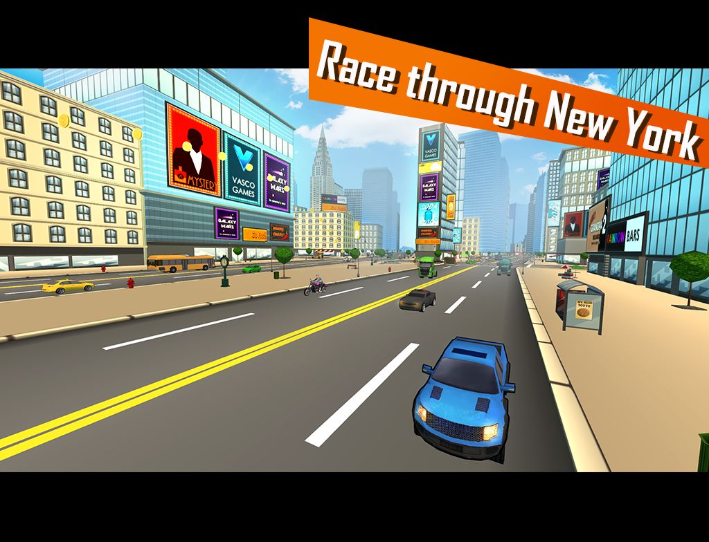 Screenshot of 疯狂的出租车司机3D职责2